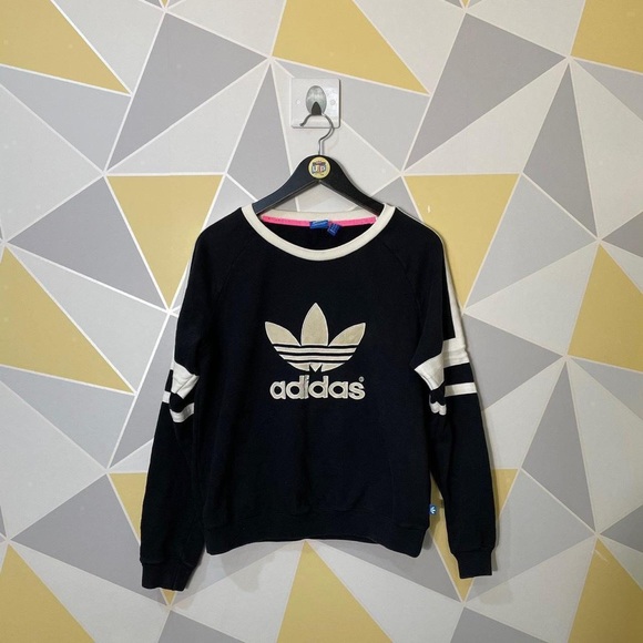 Adidas Embroidered Spell Out Sweatshirt - Picture 3 of 4